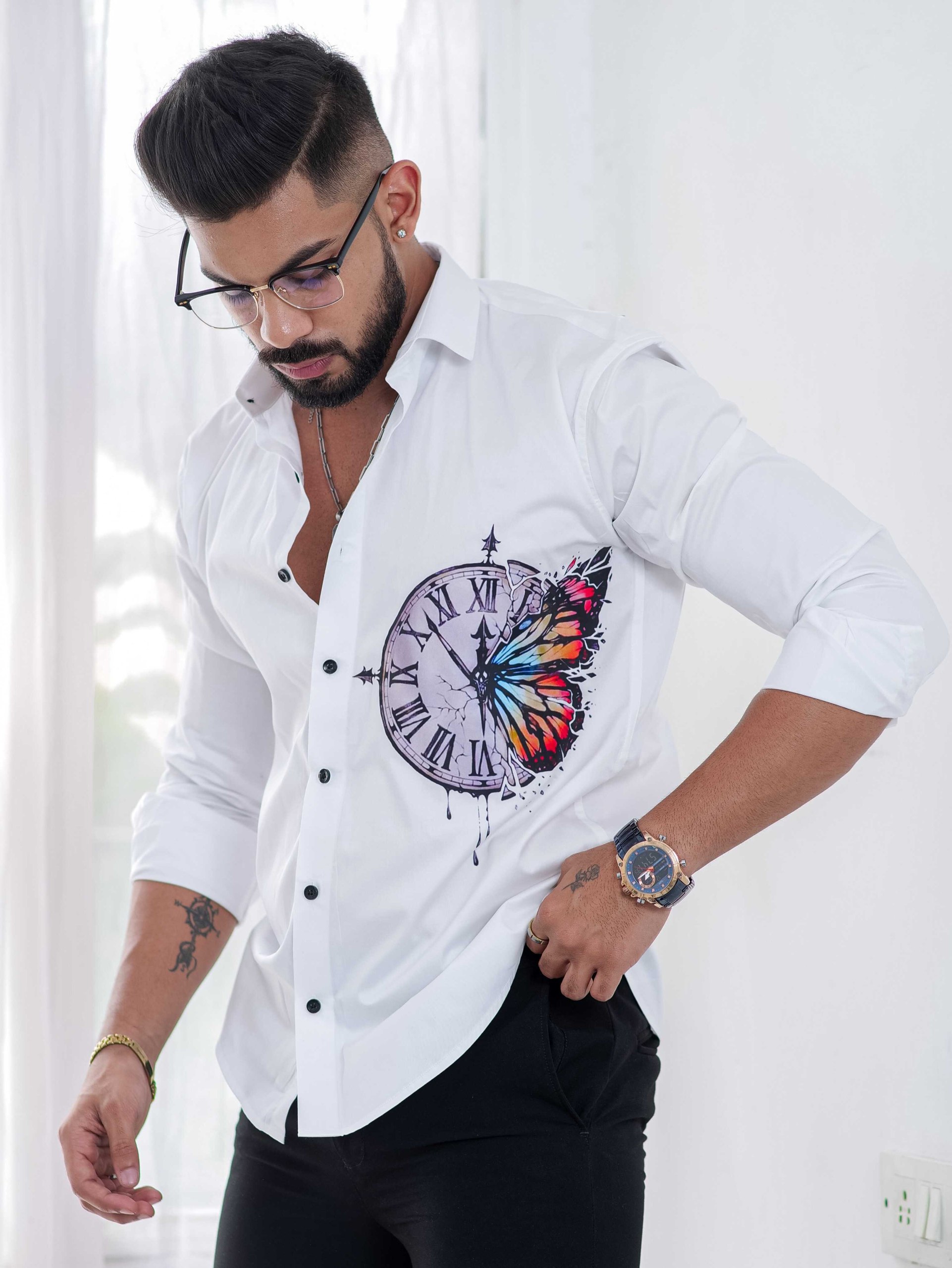 Bluecorp Enterprise Men Cotton Regular F...
