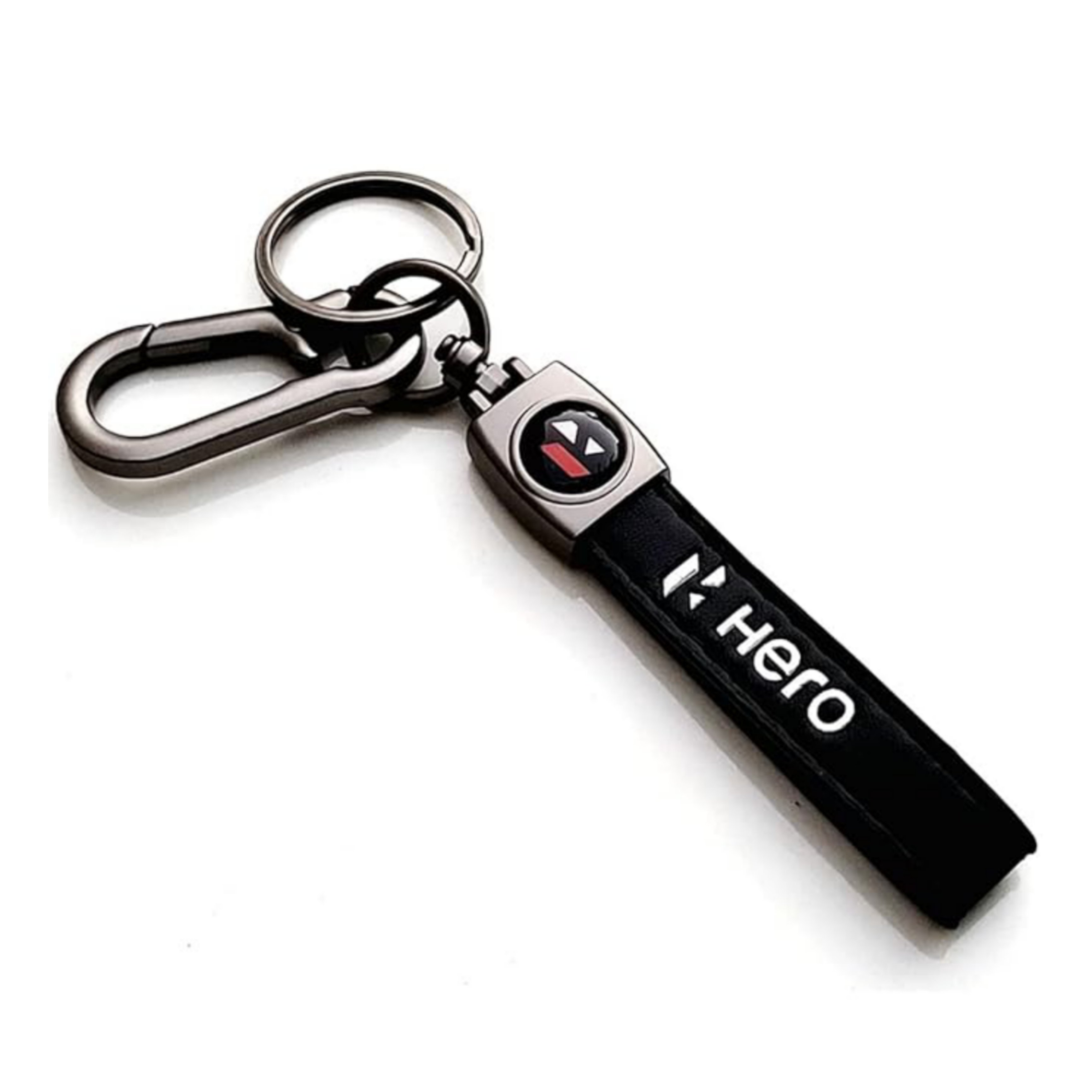 Evordlss Hero Premium Leather Keychain w...