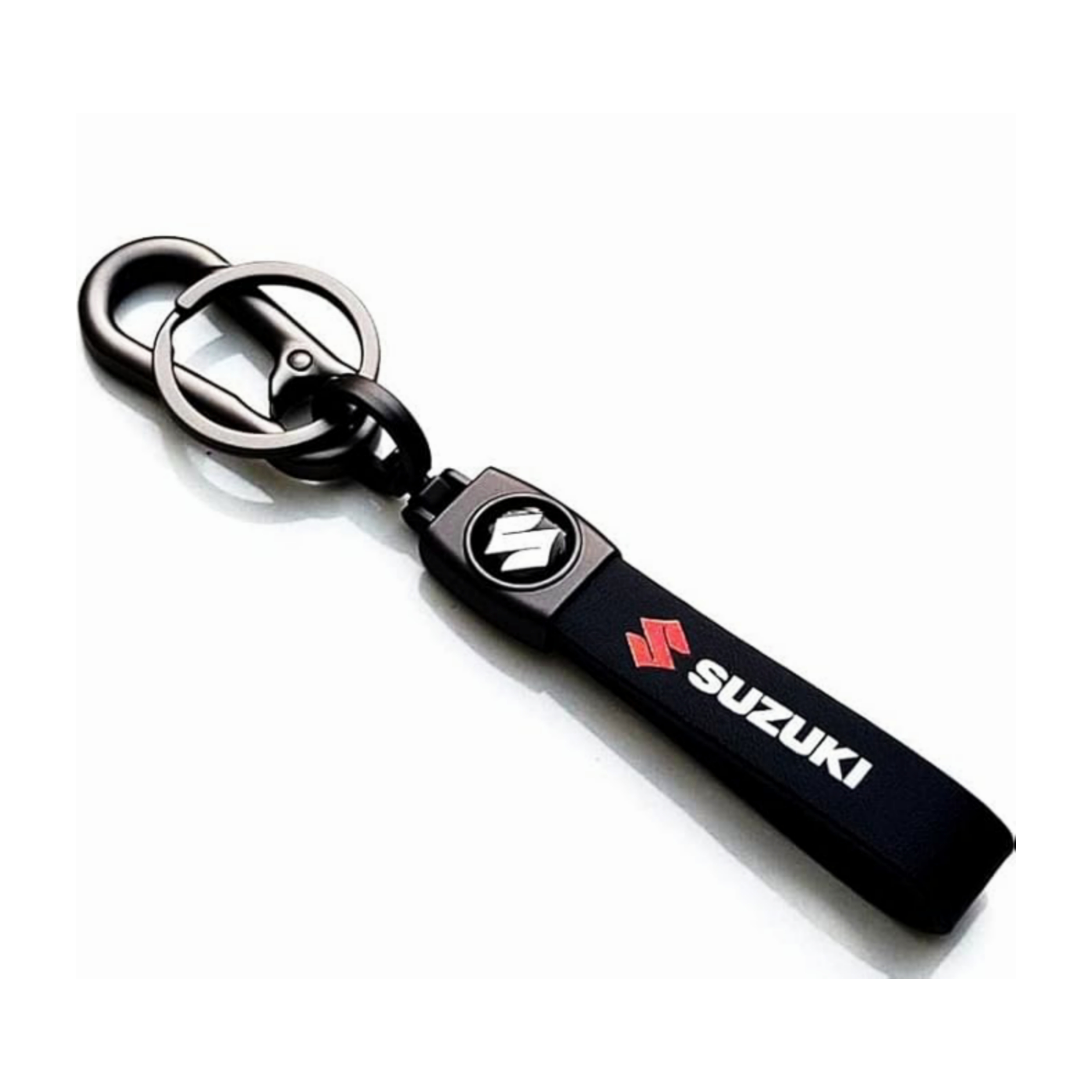 Evordlss Suzuki Premium Leather Keychain...