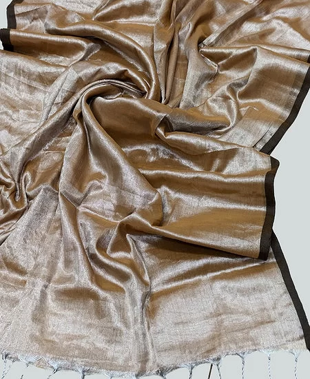 Tissue Cotton Saree – Elegant Comfort wi...