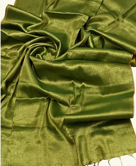Tissue Cotton Saree – Elegant Comfort wi...