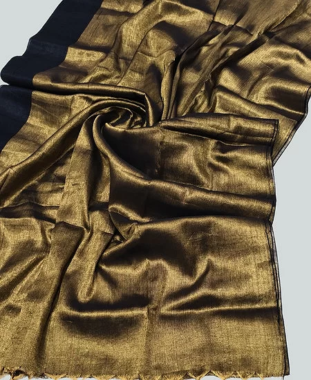 Tissue Cotton Saree – Elegant Comfort wi...