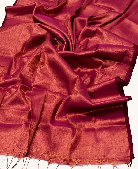 Tissue Cotton Saree – Elegant Comfort wi...