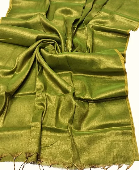 Tissue Cotton Saree – Elegant Comfort wi...