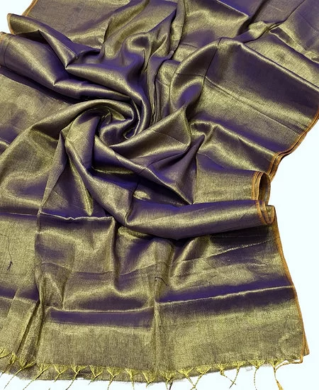 Tissue Cotton Saree – Elegant Comfort wi...