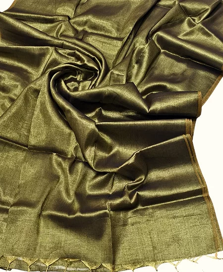 Tissue Cotton Saree – Elegant Comfort wi...