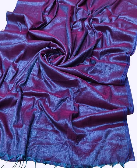 Tissue Cotton Saree – Elegant Comfort wi...