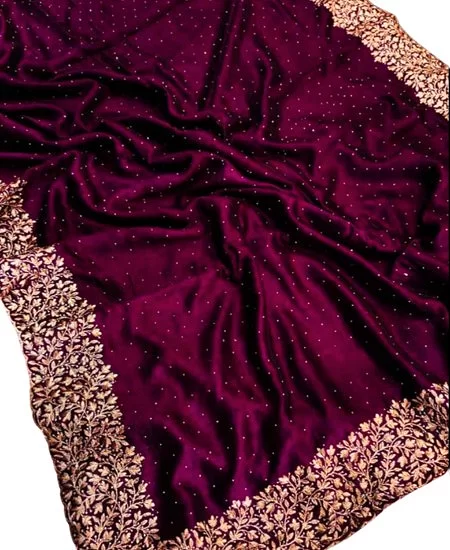 Vichitra Silk Saree – Luxurious Drape wi...