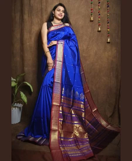 Bomkai Silk Saree – Traditional Elegance...