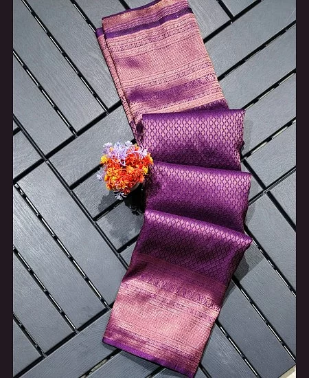 Brocade Silk Saree / Bangalore Silk Sare...