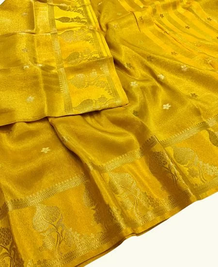 Premium Tissue Banarasi Saree – Regal Sh...