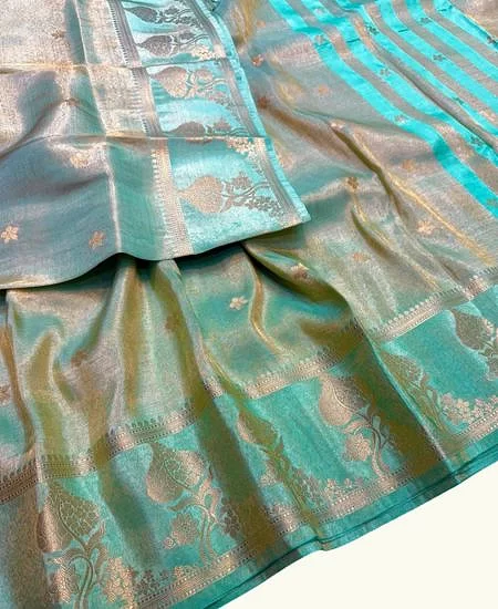 Premium Tissue Banarasi Saree – Regal Sh...