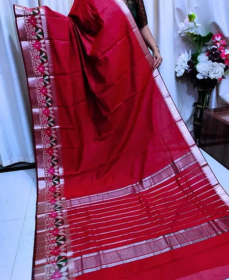 Monipuri Silk Saree – Traditional Elegan...