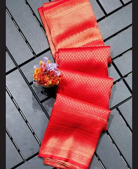 Brocade Silk Saree / Bangalore Silk Sare...