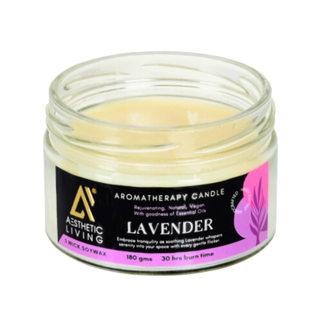 Wick Lavender Candle- 180g