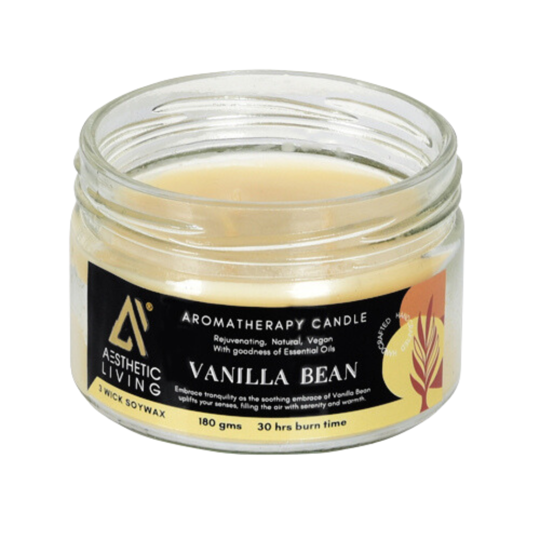 Wick  Vanilla Bean Candle- 180g
