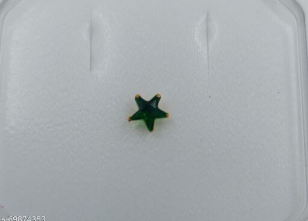 Beautiful Gold Plated Nose Pin CRYTAL ST...