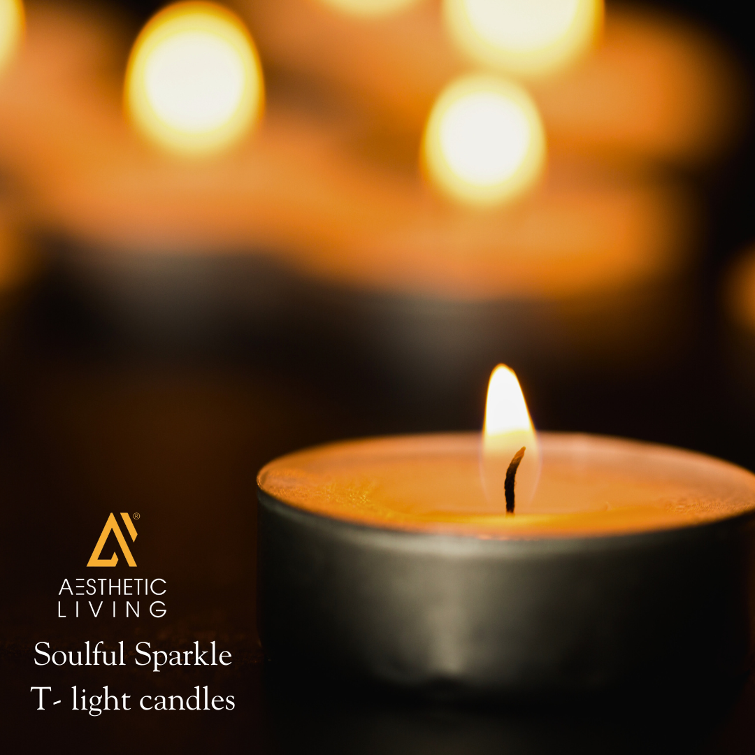 Soulful Sparkle T- Light Candles( pack o...