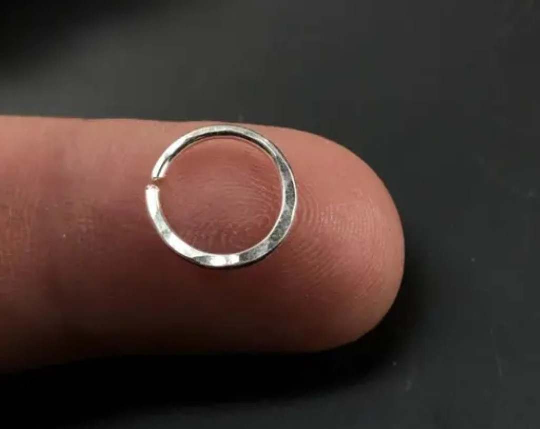 Moonbeam Nose Ring SILVER Nose RING For...