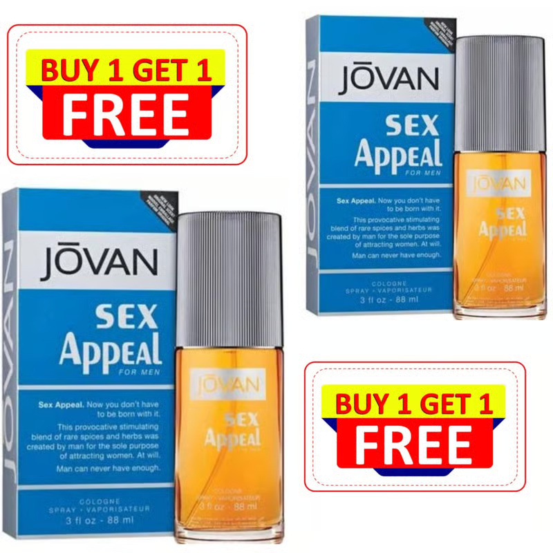 Jovan Sex Appeal 88ML Unisex Perfume Spr...