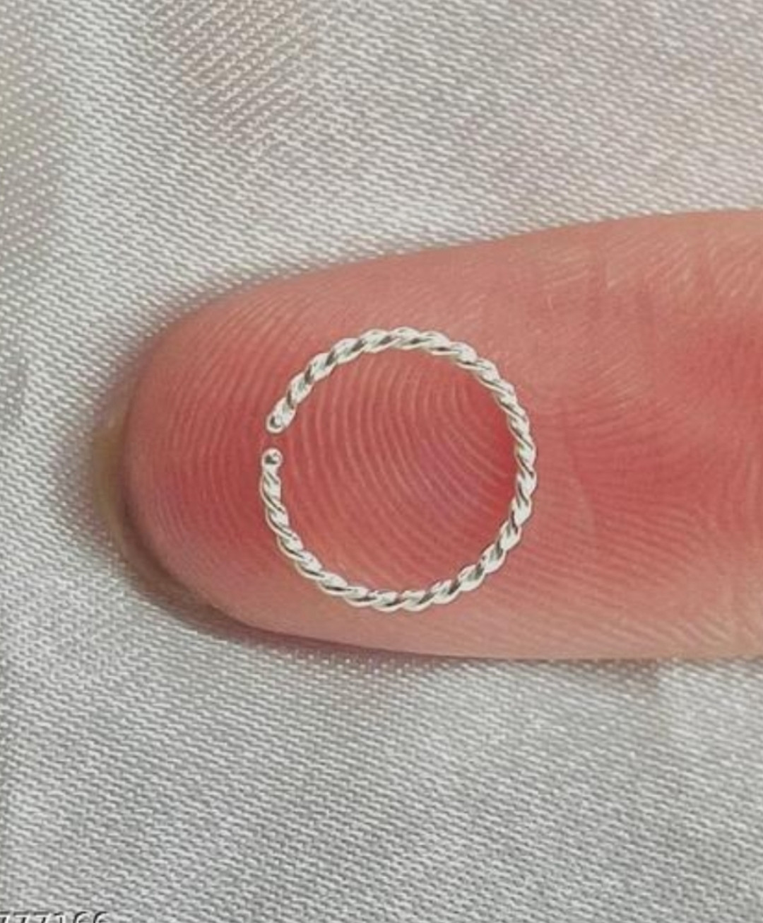 Beautiful SILVER Plated DESIGNER Nose Pi...