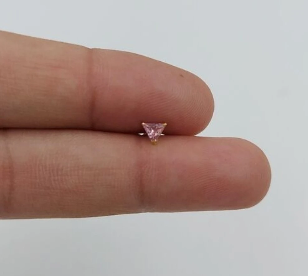 Beautiful Gold Plated Nose Pin CRYTAL ST...