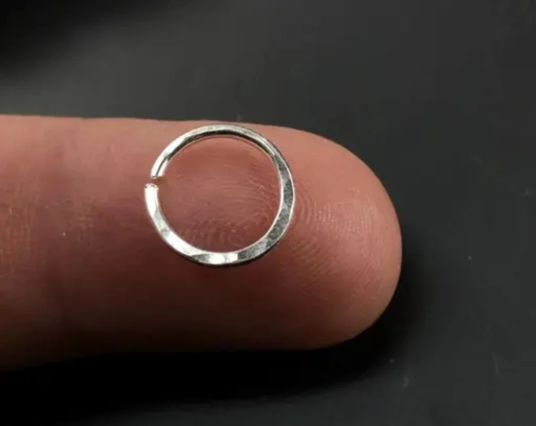Moonbeam Nose Ring SILVER Nose RING For...