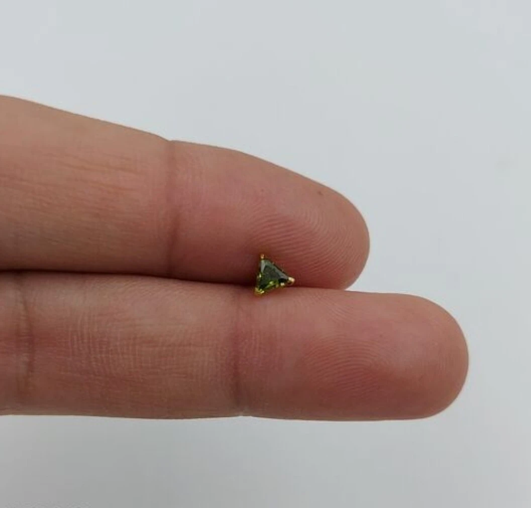 Beautiful Gold Plated Nose Pin CRYTAL ST...