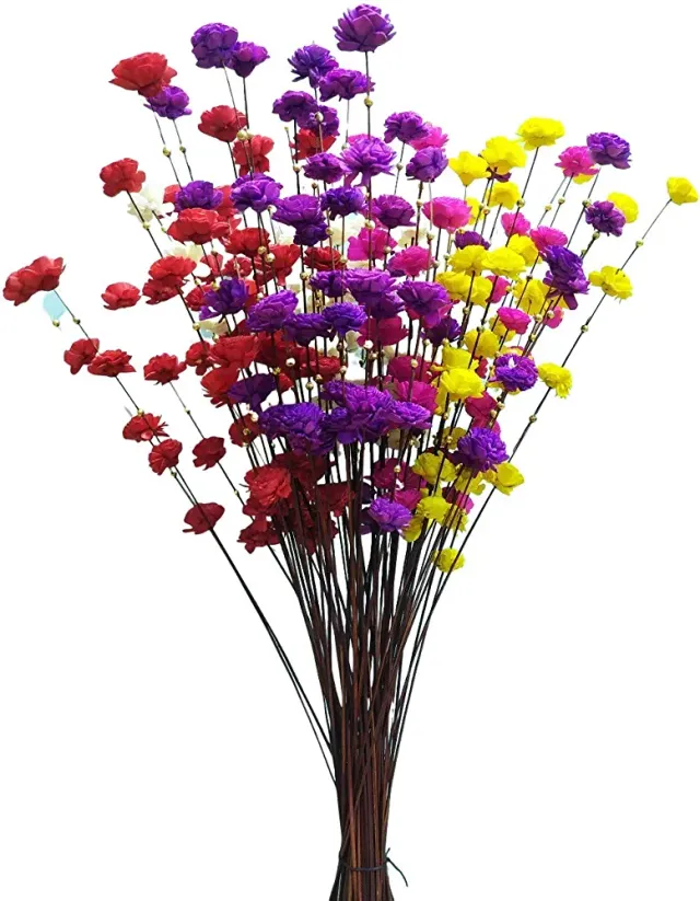 Artificial Dry Flowers Home Decor Multip...