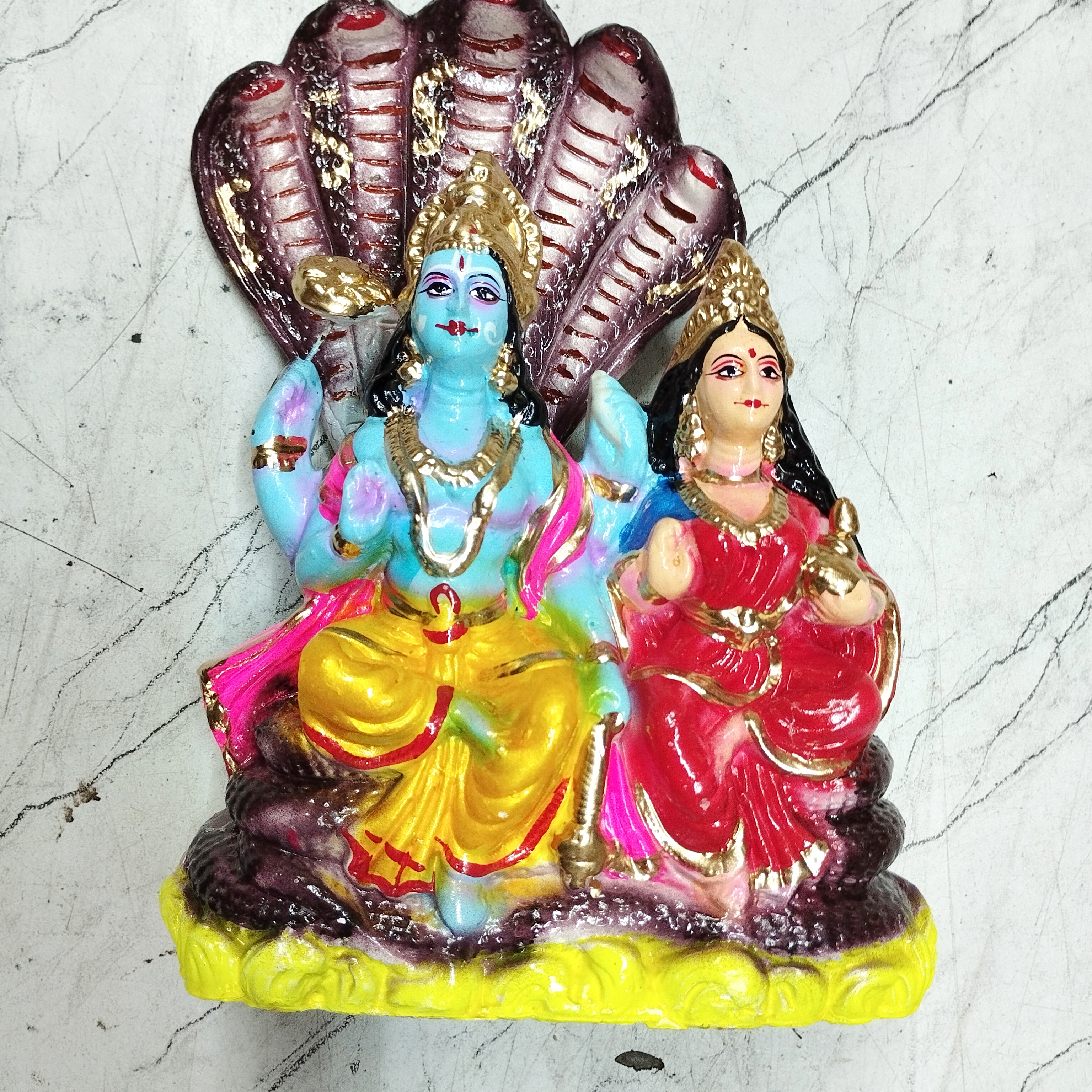 Clay Laxmi Narayan Idols Handicrafts