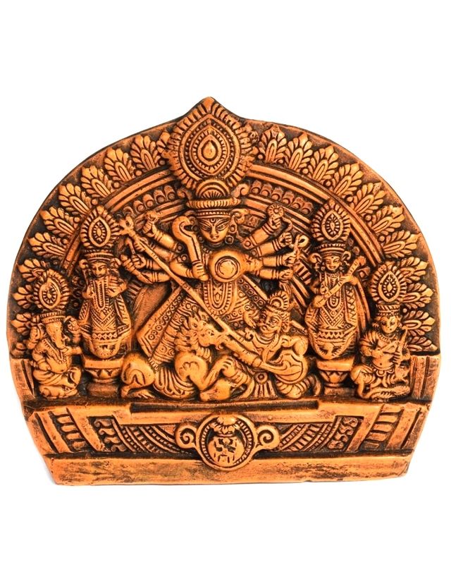 Clay Handicrafts Durga Maa Idols Handicr...