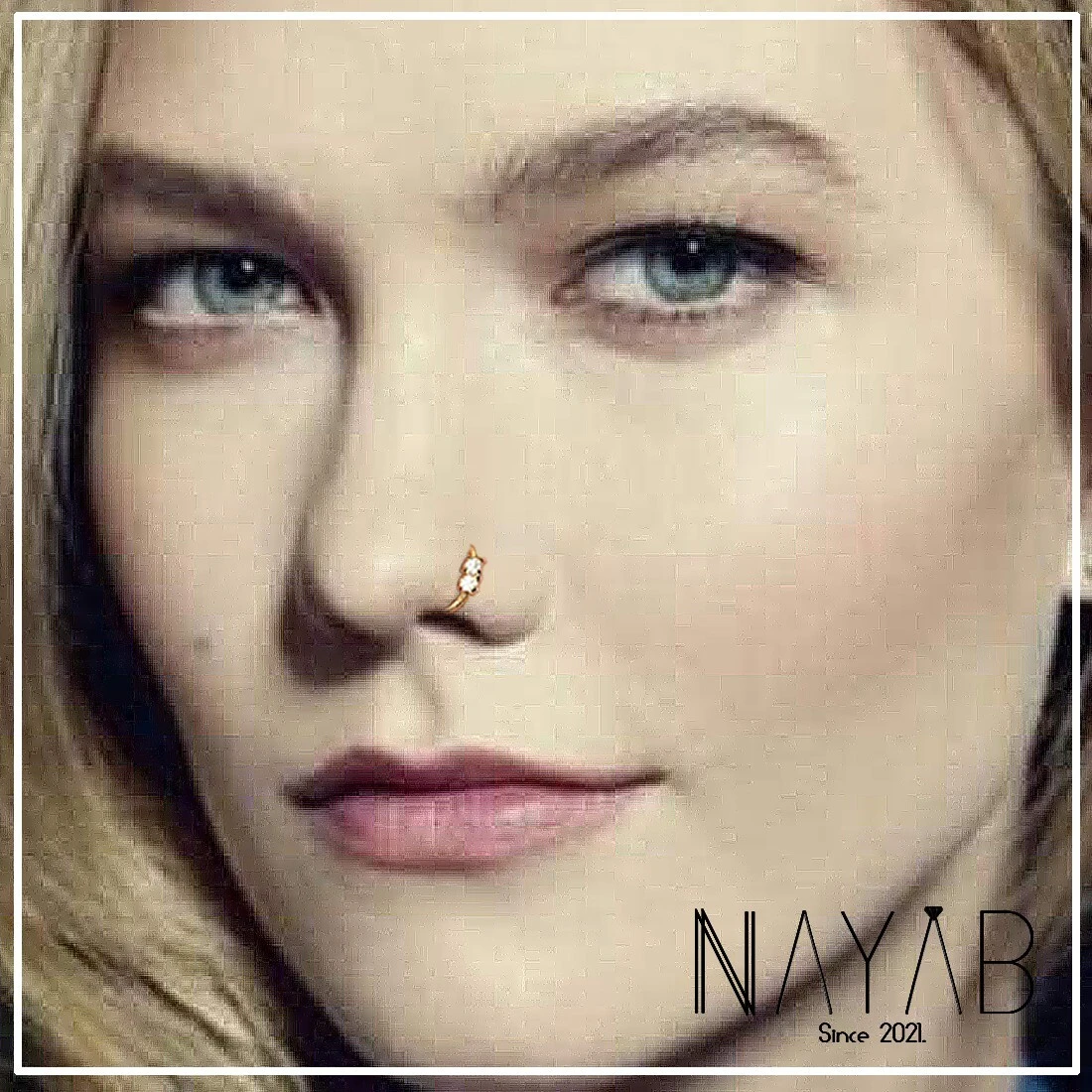 Stylish Nugget Nose Ring