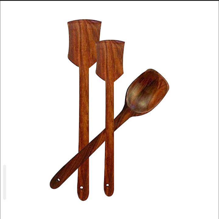 Wood Handicraft Non Stick Spoon Set Wood...