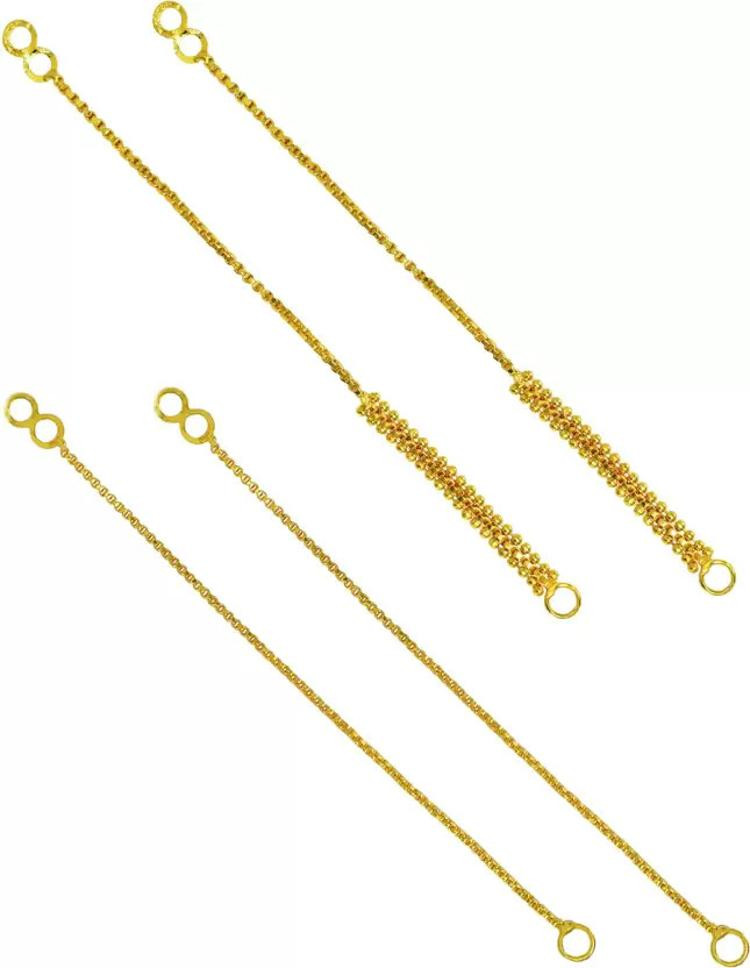Traditional Ear Chain Gold Plated Kan Ch...