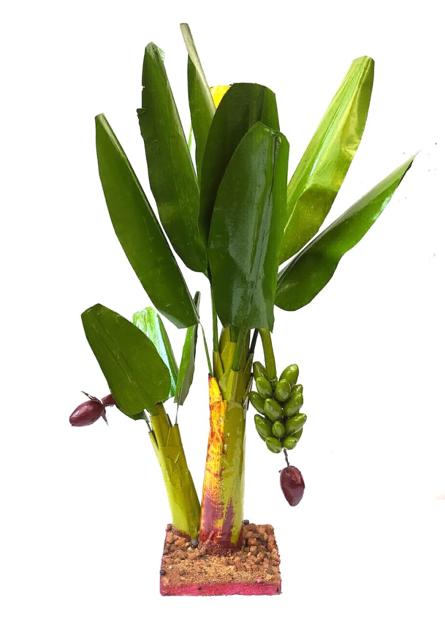 Artificial Banna Tree Pair 45 Cm Artific...