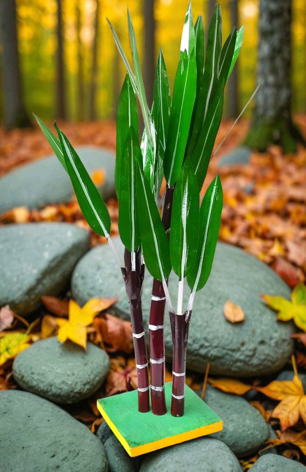 Artificial Sugar Cane Tree 2 Ft 1 Piece...