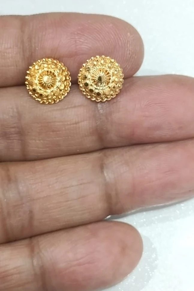 1gm Gold And Micron Plated Round South S...