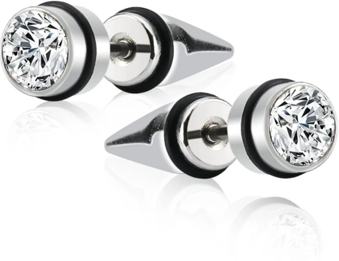 Mens Jewellery Valentine Silver Black Ba...