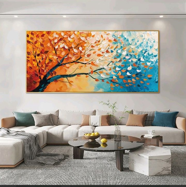Acrylic Canvas Painting 2 Ft 3 Ft Wall H...