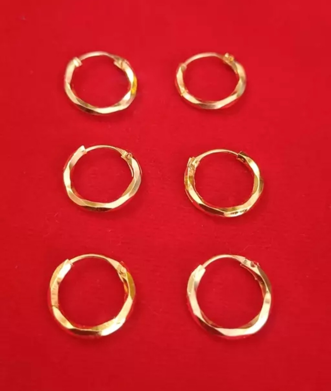Gold Plated Brass cutwork Small &Cute fa...