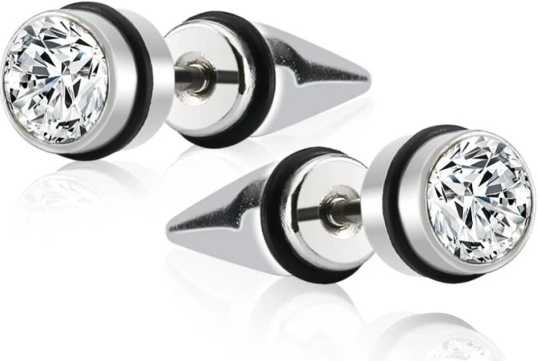 Mens Jewellery Valentine Silver Black Ba...