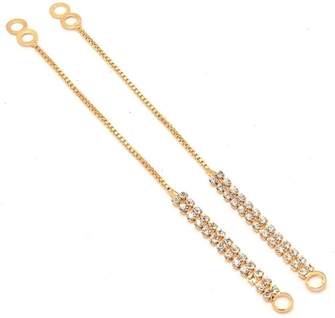 Double Ladi STONE Kaan Chain Clip-on Ear...