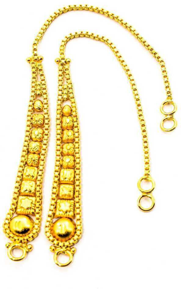 Ear chain (kanoti) gold plated women & g...