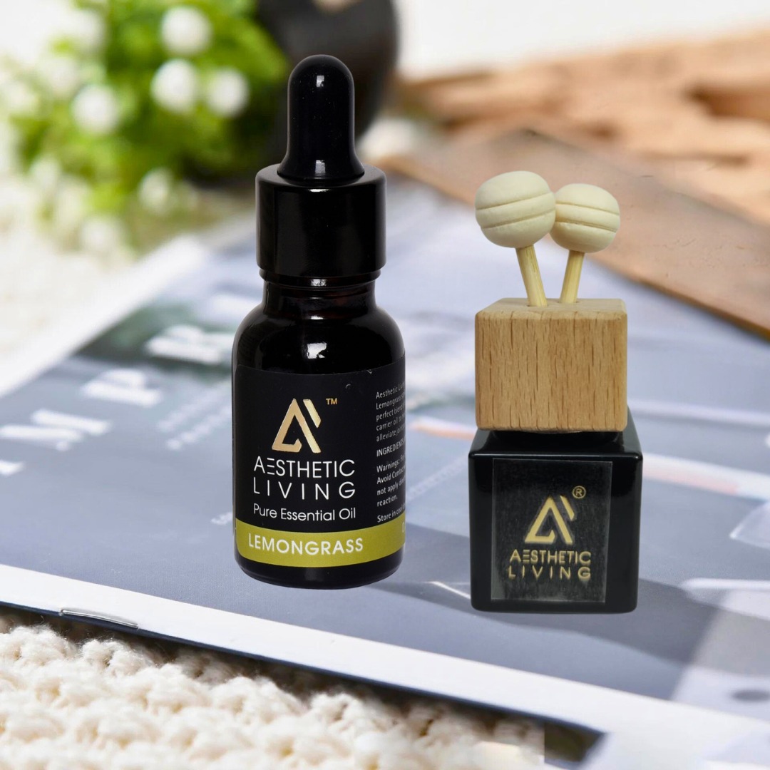 Aesthetic Living Reed Pods Car Aromatize...