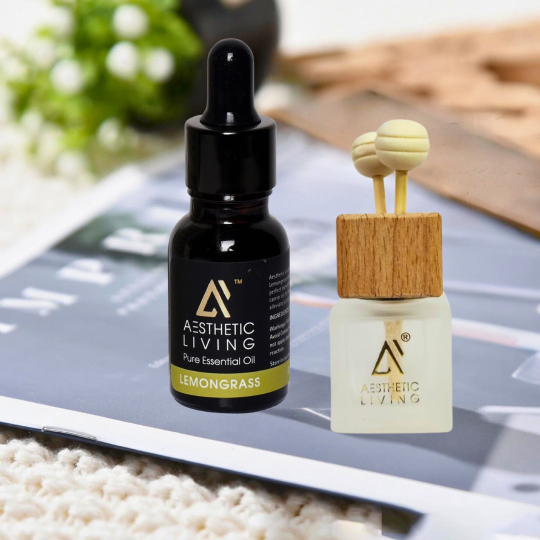 Aesthetic Living Reed Pods Car Aromatize...