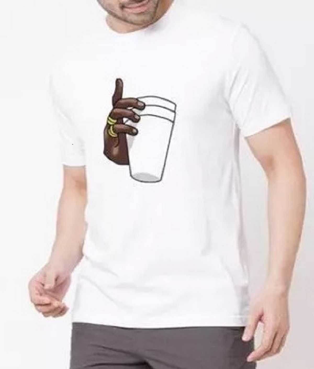 Trending Cup In Hand MC Stan Style Print...