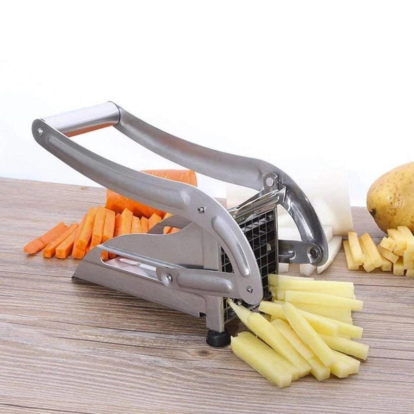 French Fries & Potato Chips Cutter Machi...