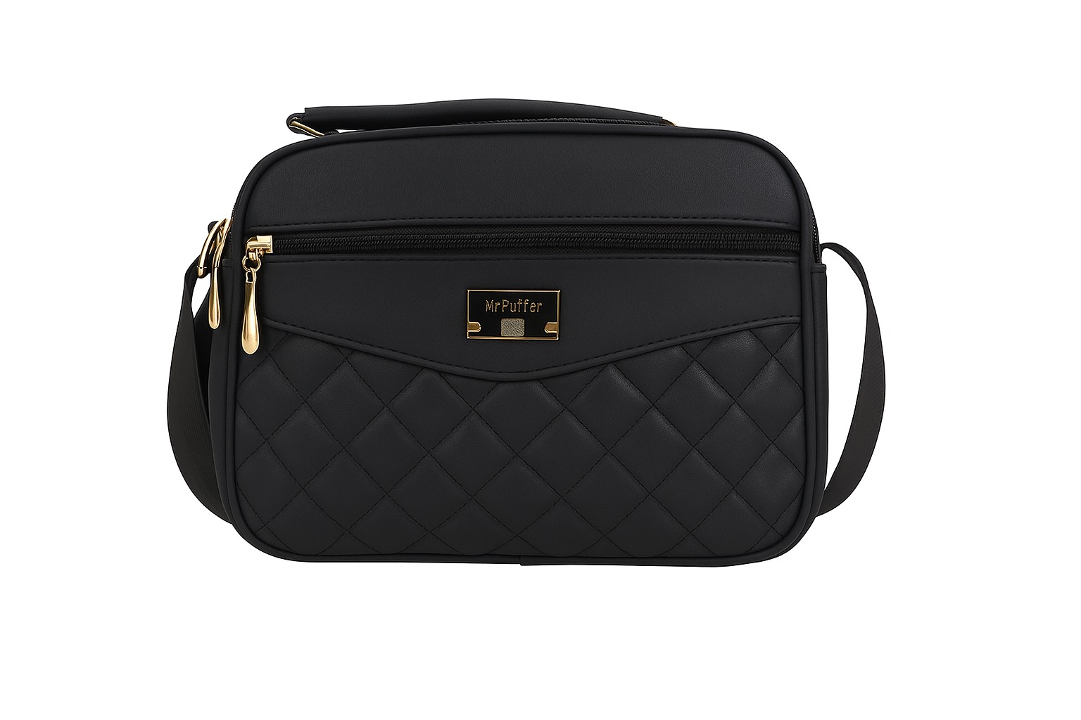 Stylish Quilted Sling Bag for Women & Gi...