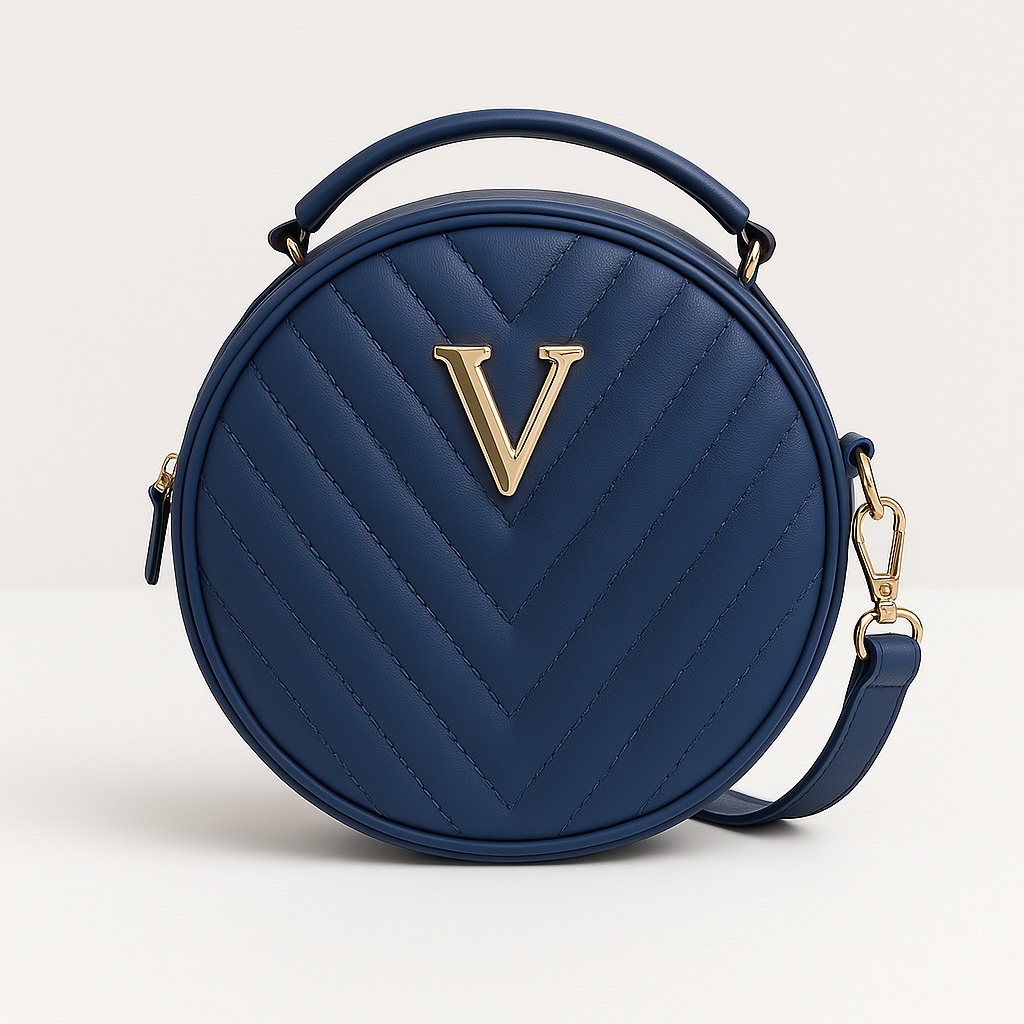 Trendy Sling Bag for Women Quilted Round...