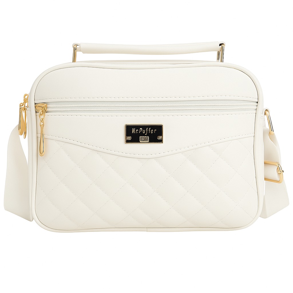 Stylish Quilted Sling Bag for Women & Gi...